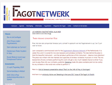 Tablet Screenshot of fagotnetwerk.org